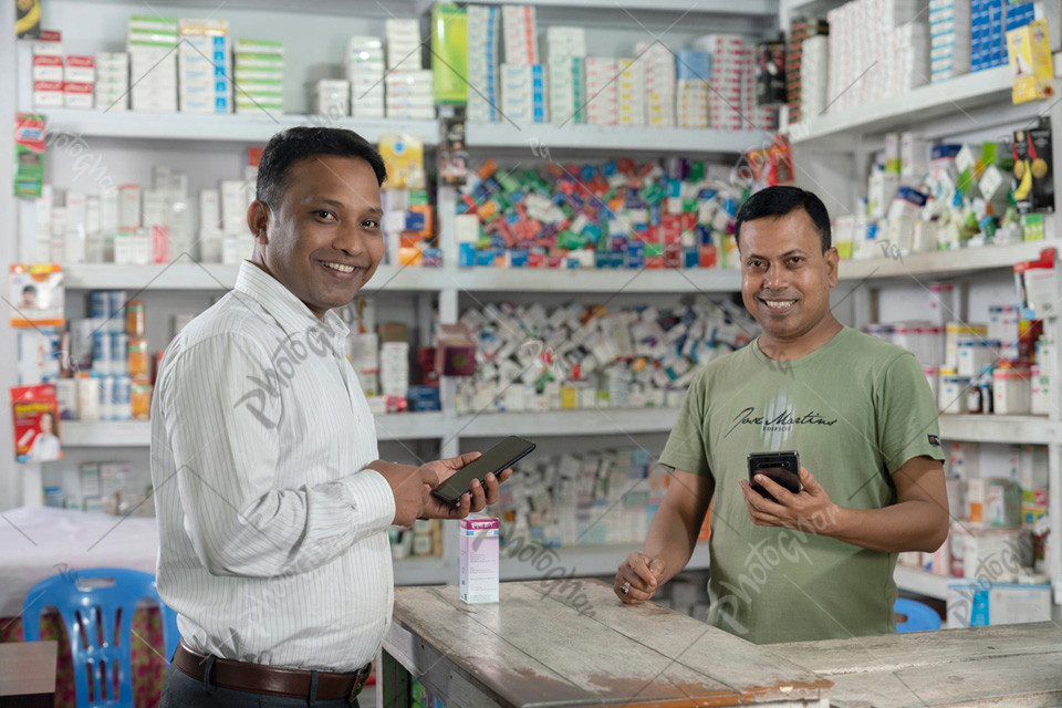 Customer satisfaction view in a medicine shop