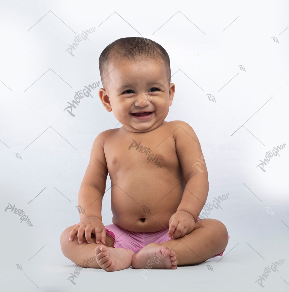 Cute happy smiling baby