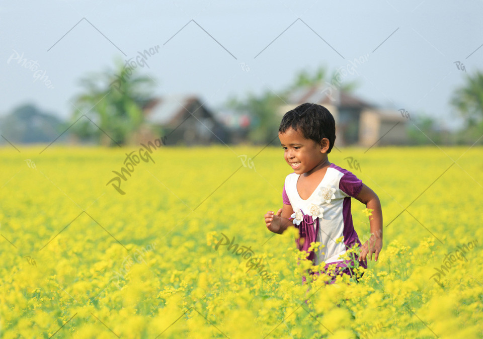 enjoying child