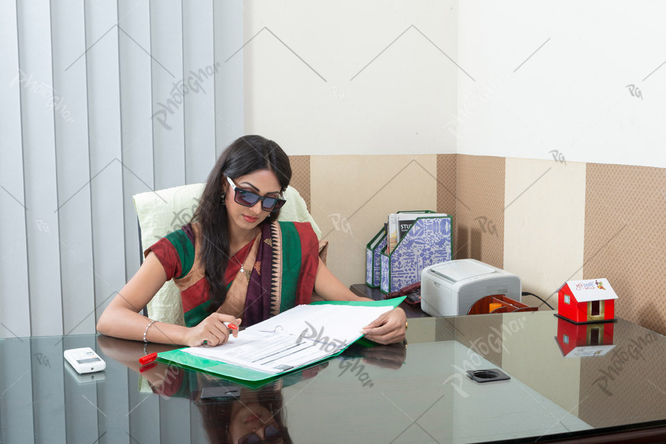 successful female businesswoman