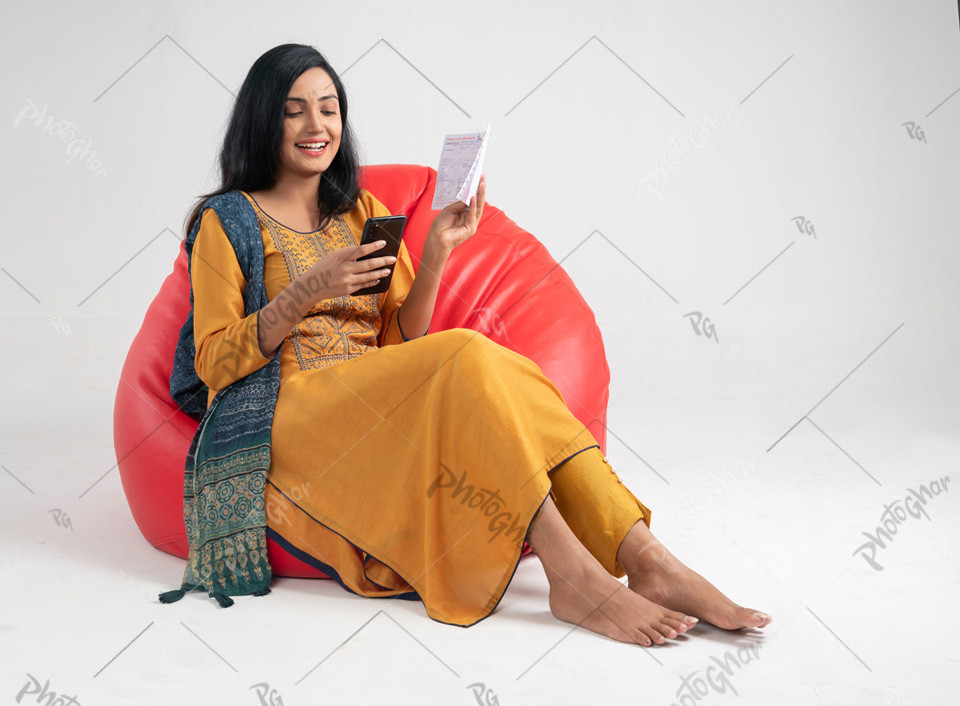 woman feeling happy for Digital Electricity Bill Payment